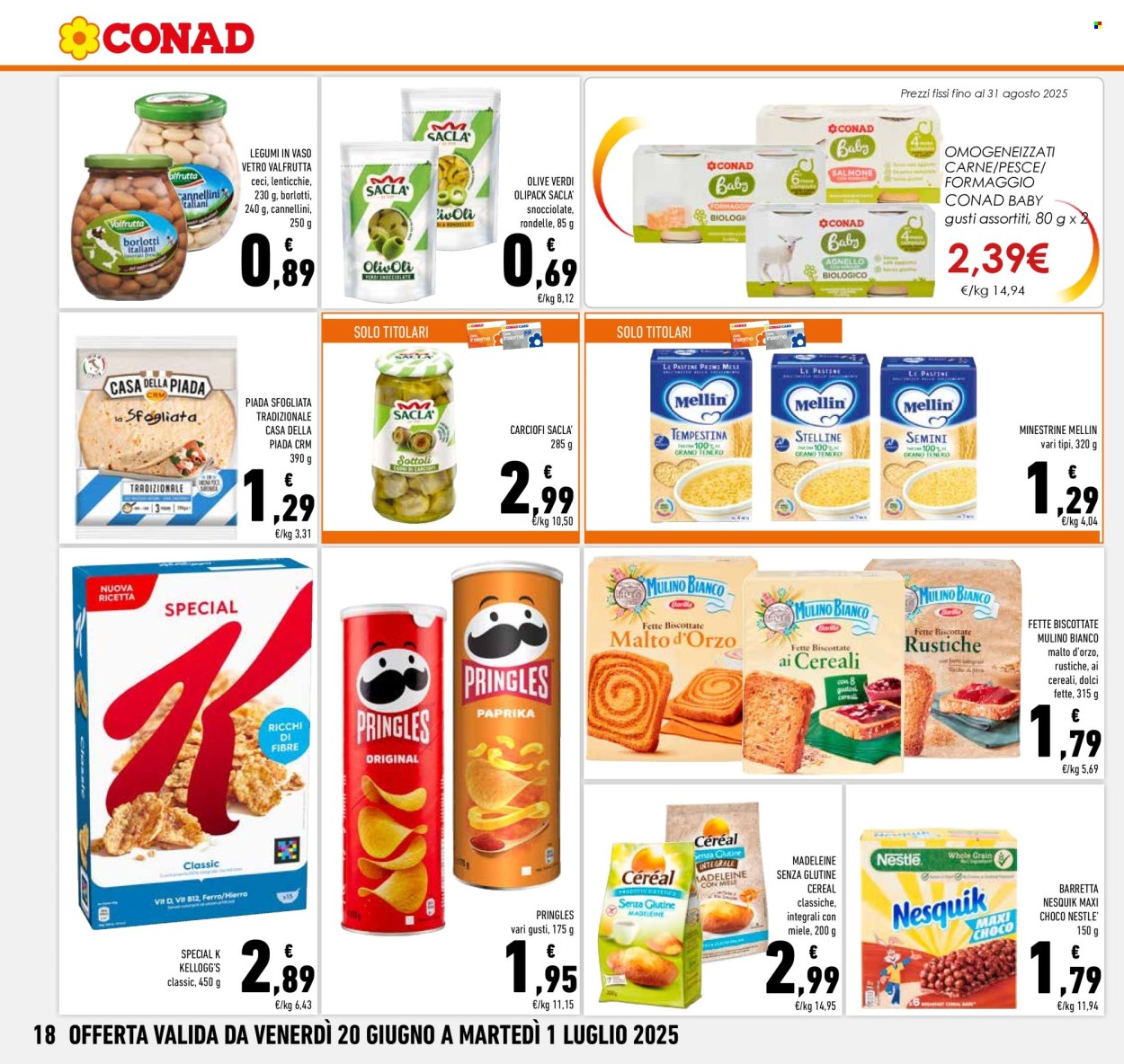 Leták Conad - 20.6.2025 - 1.7.2025. Strana 18