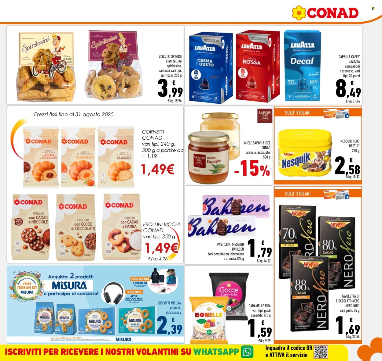 Leták Conad - 20.6.2025 - 1.7.2025. Strana 19