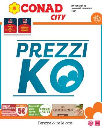 Volantino Conad - 20/6/2025 - 26/6/2025.