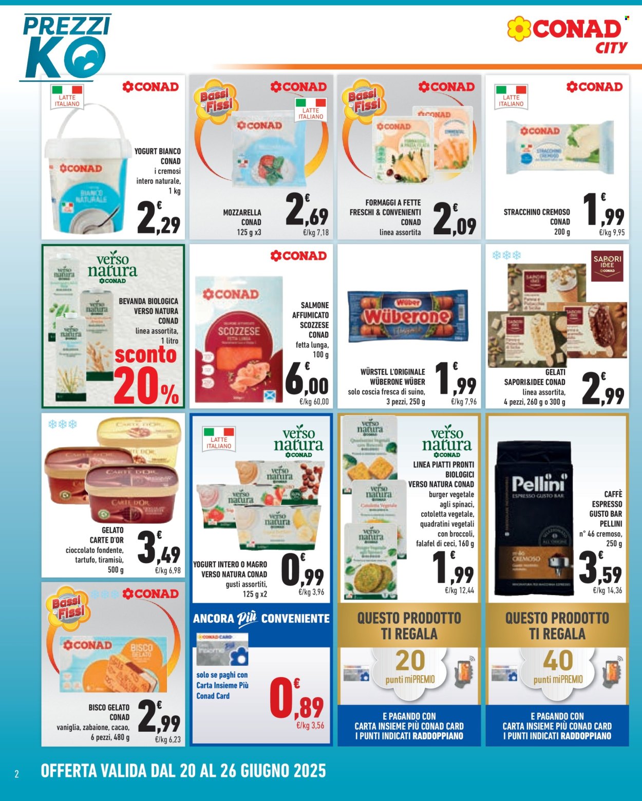 Leták Conad - 20.6.2025 - 26.6.2025. Strana 2