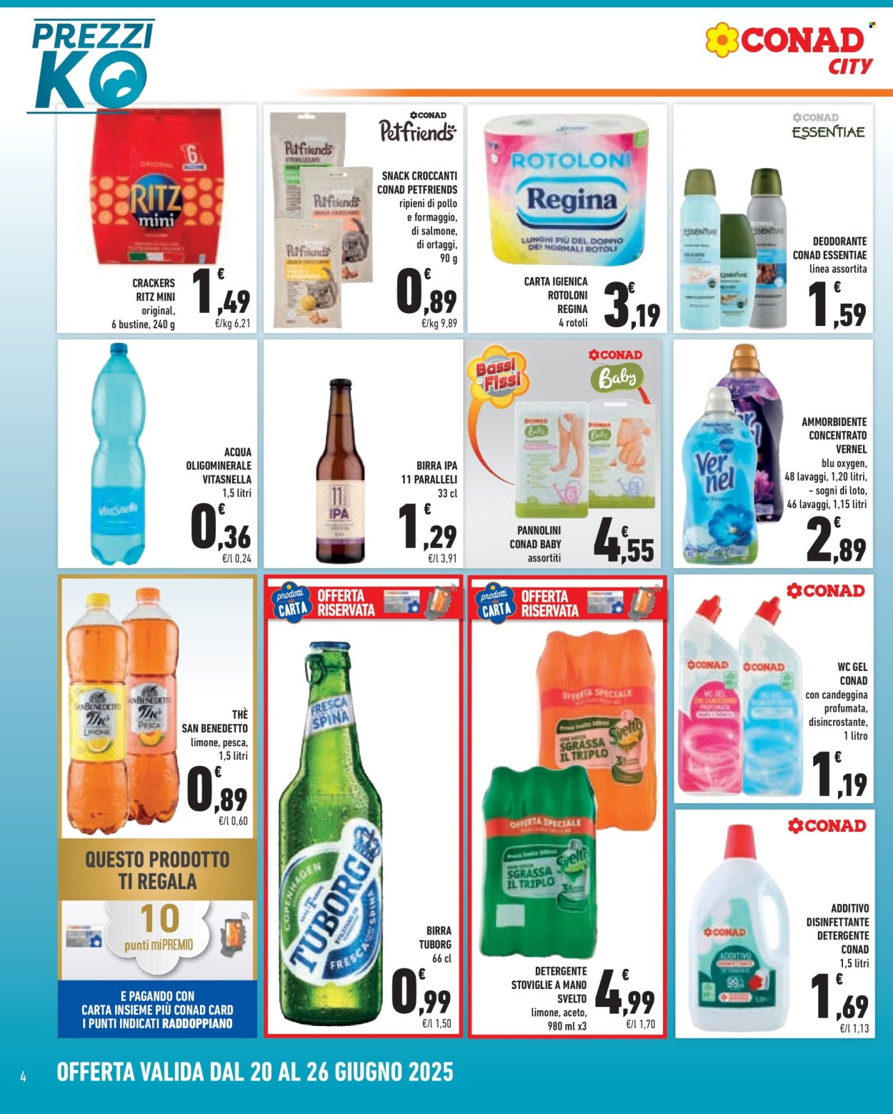Leták Conad - 20.6.2025 - 26.6.2025. Strana 4