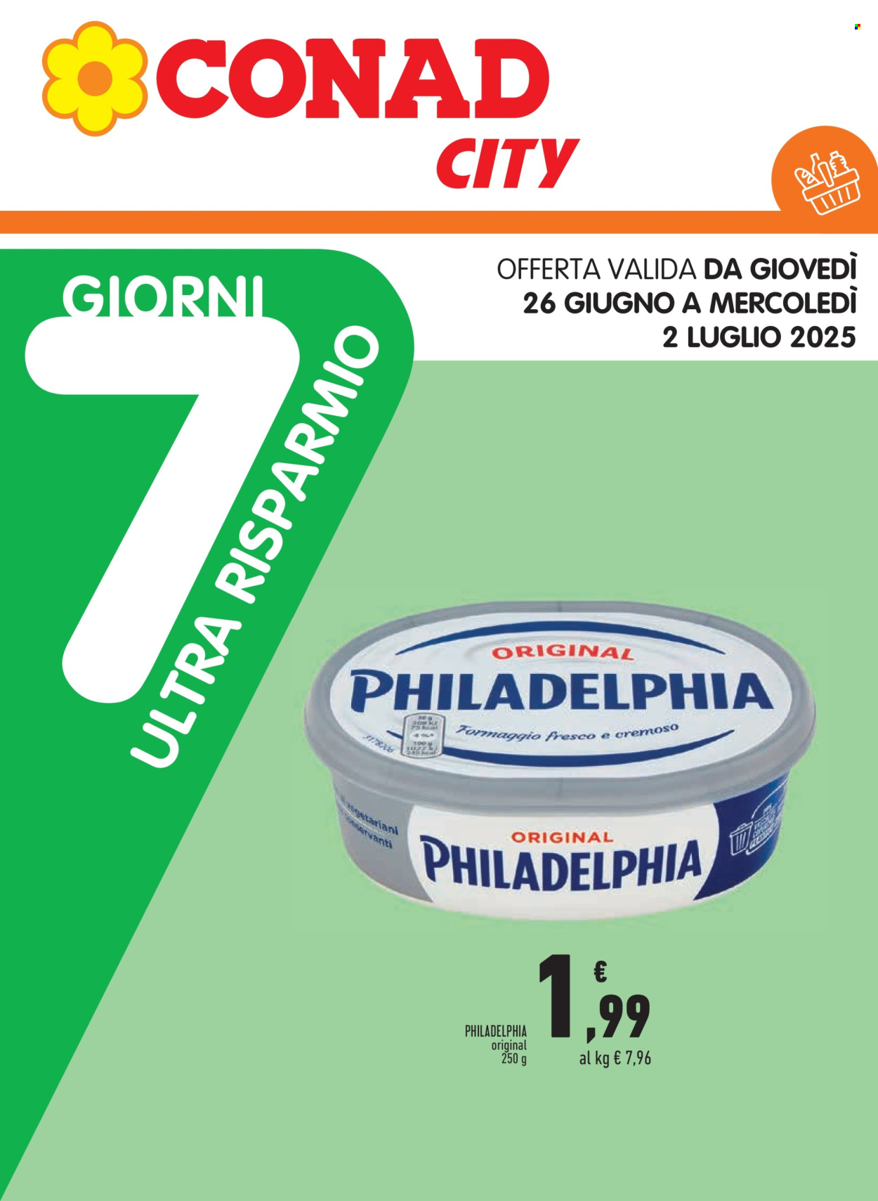 Volantino Conad - 26/6/2025 - 2/7/2025. Pagina 1