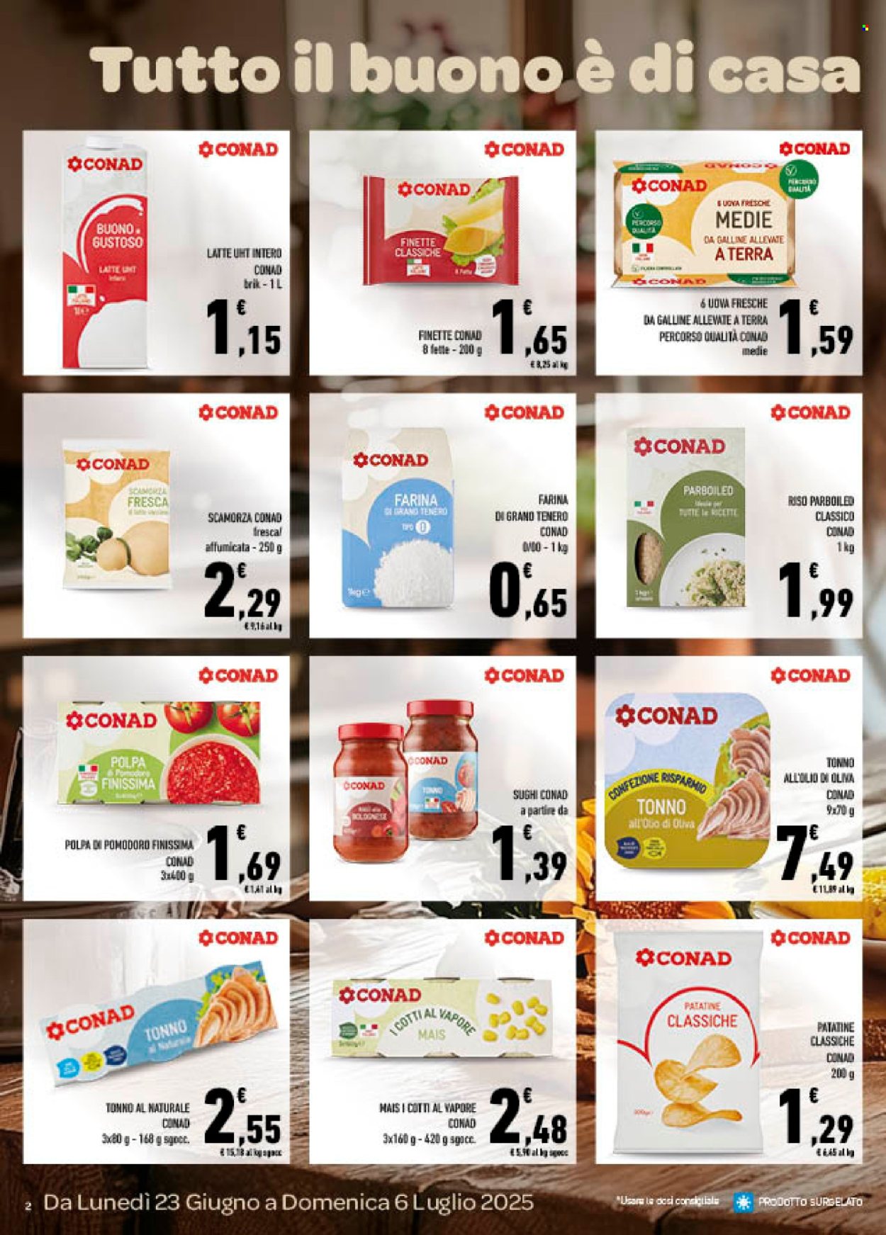Leták Conad - 23.6.2025 - 6.7.2025. Strana 2