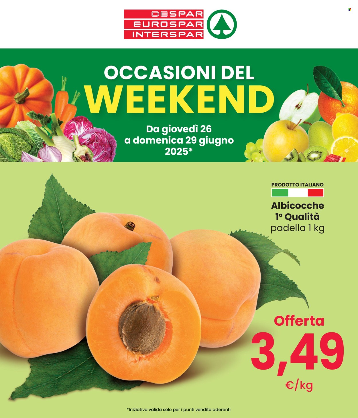 Volantino Despar - 26/6/2025 - 29/6/2025. Pagina 1