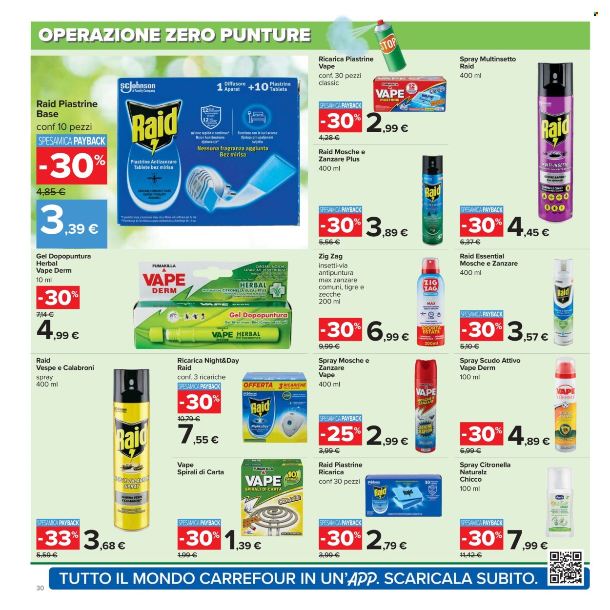 Volantino Carrefour - 26/6/2025 - 9/7/2025. Pagina 30