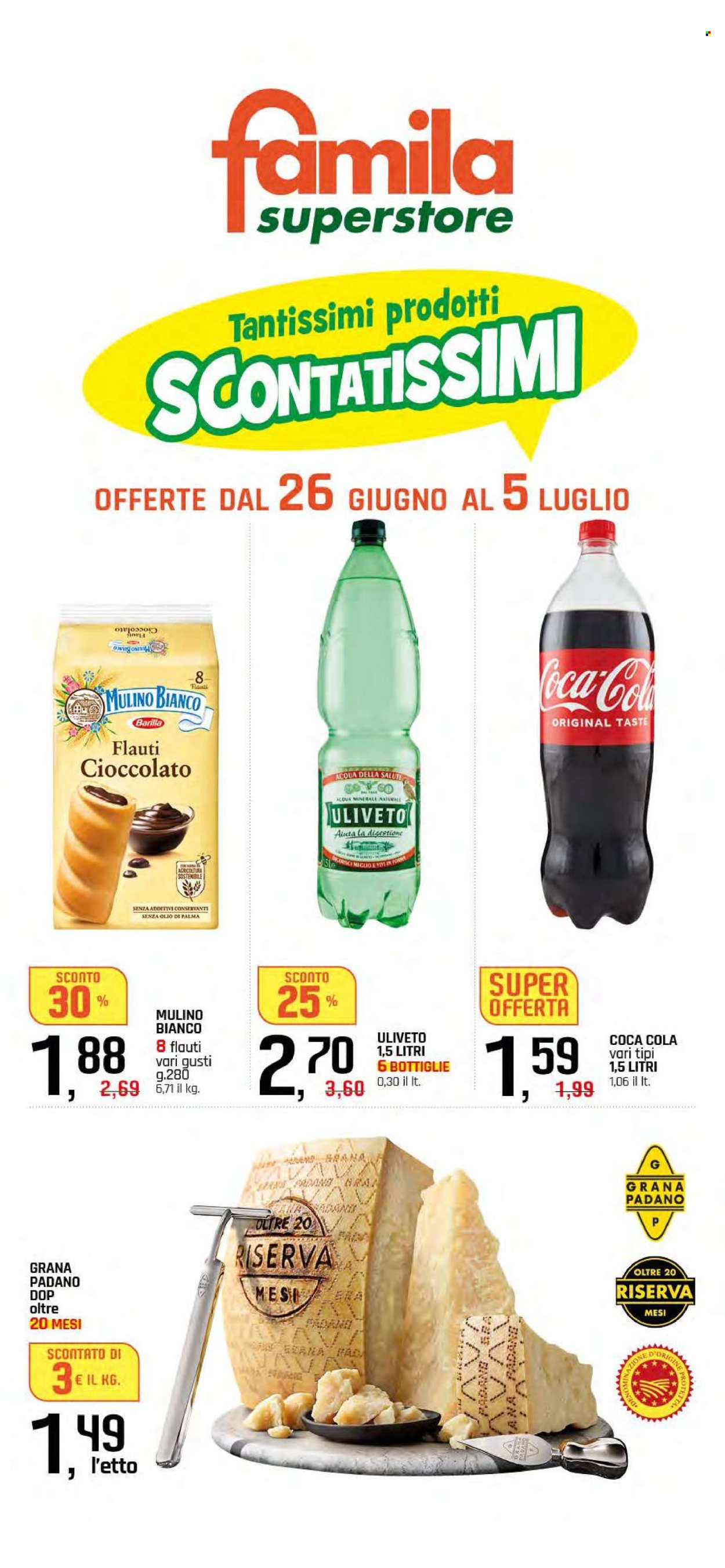 Volantino Famila - 26/6/2025 - 5/7/2025. Pagina 1
