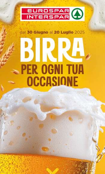 Volantino Interspar - 30/6/2025 - 20/7/2025.