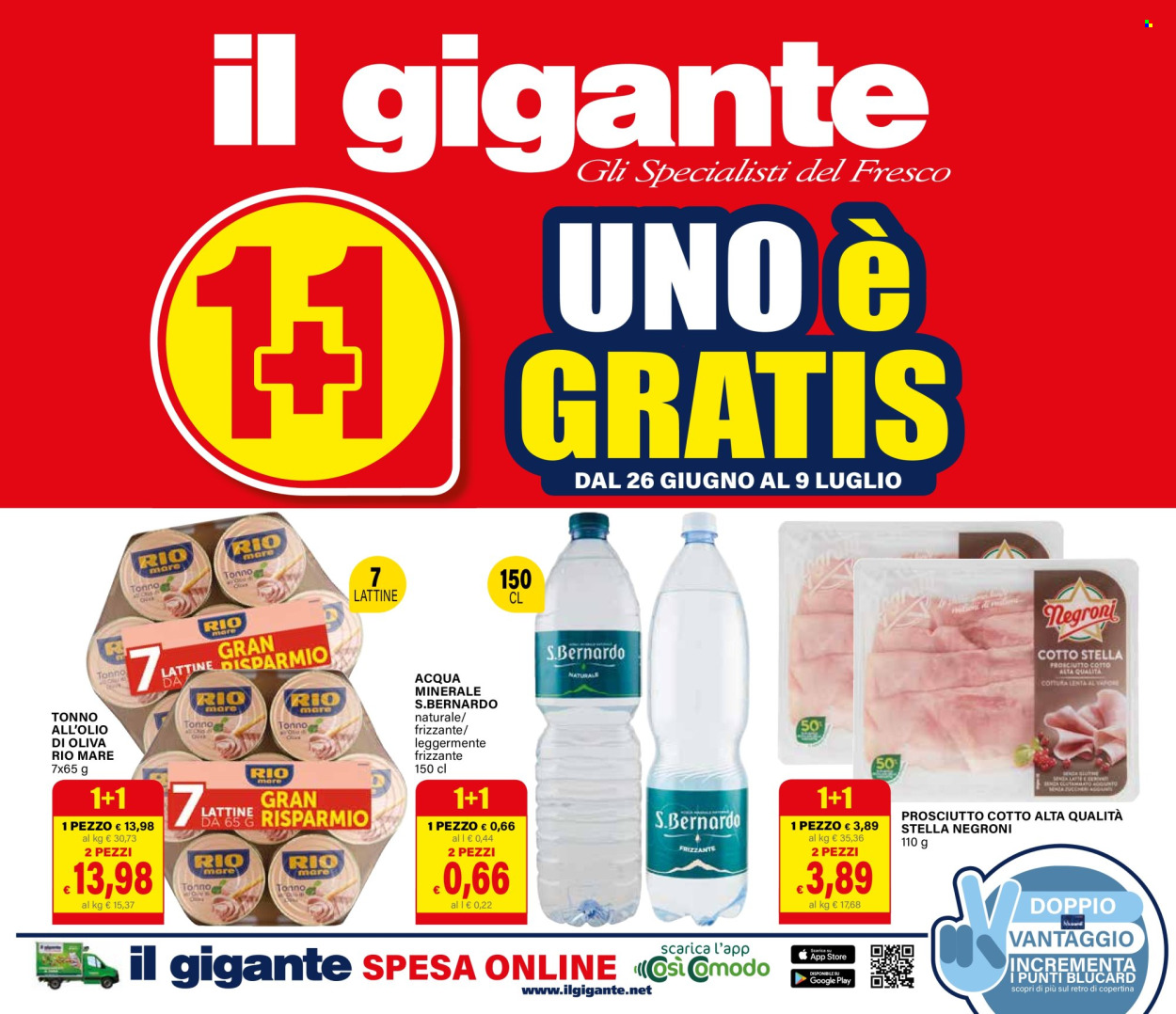 Volantino Il Gigante - 26/6/2025 - 9/7/2025. Pagina 1