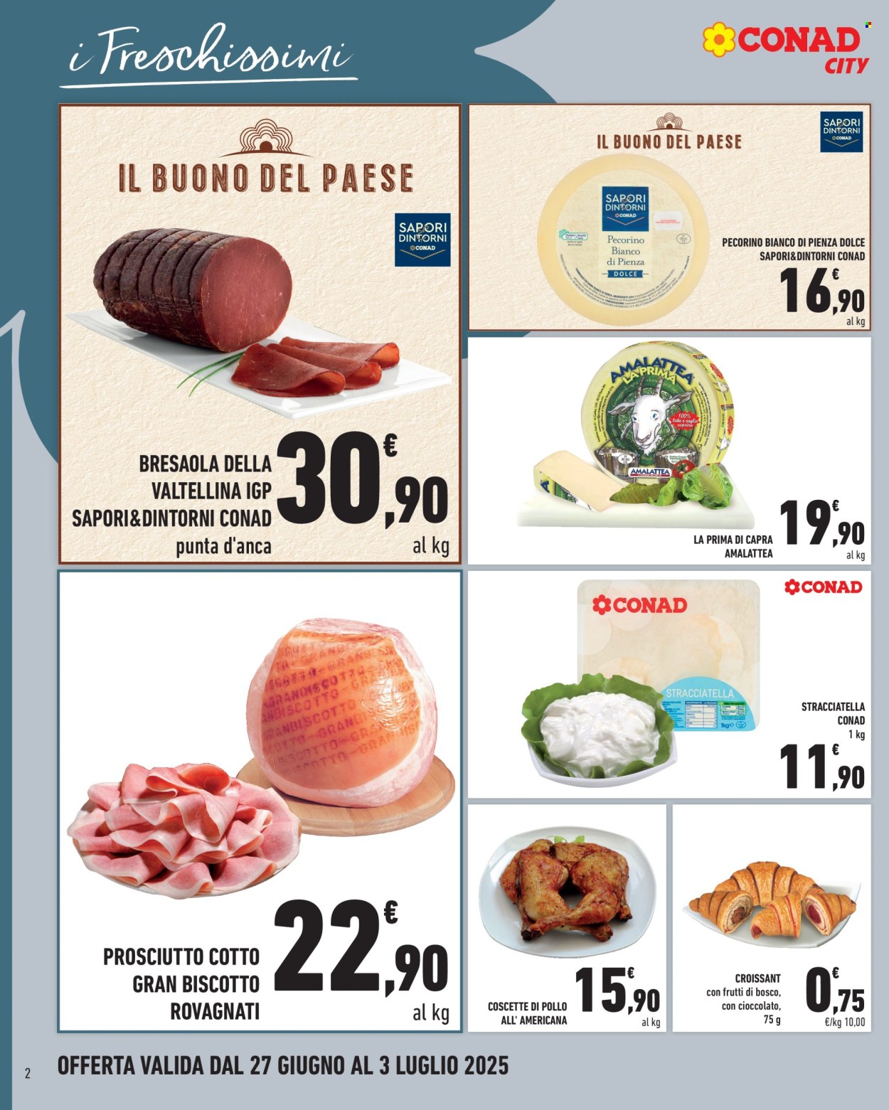 Leták Conad - 27.6.2025 - 3.7.2025. Strana 2