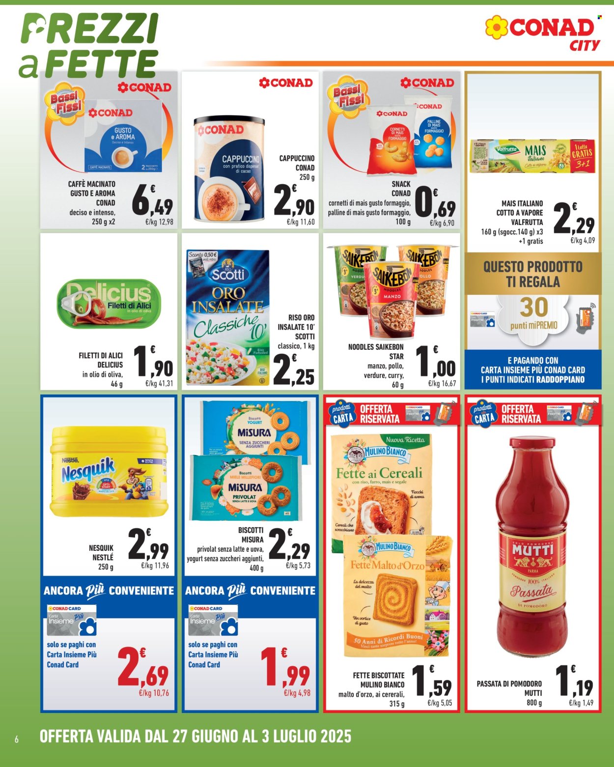 Leták Conad - 27.6.2025 - 3.7.2025. Strana 6