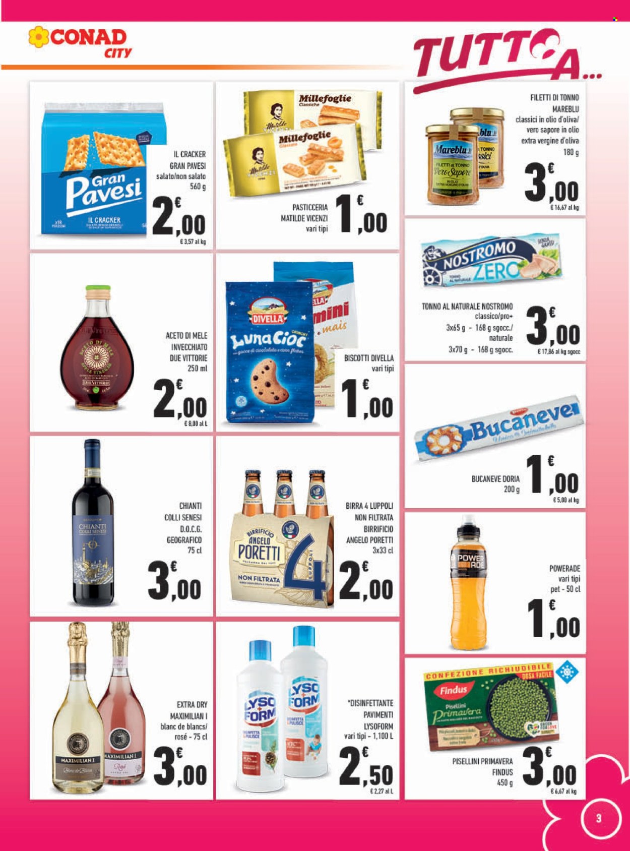 Leták Conad - 30.7.2025 - 10.8.2025. Strana 3