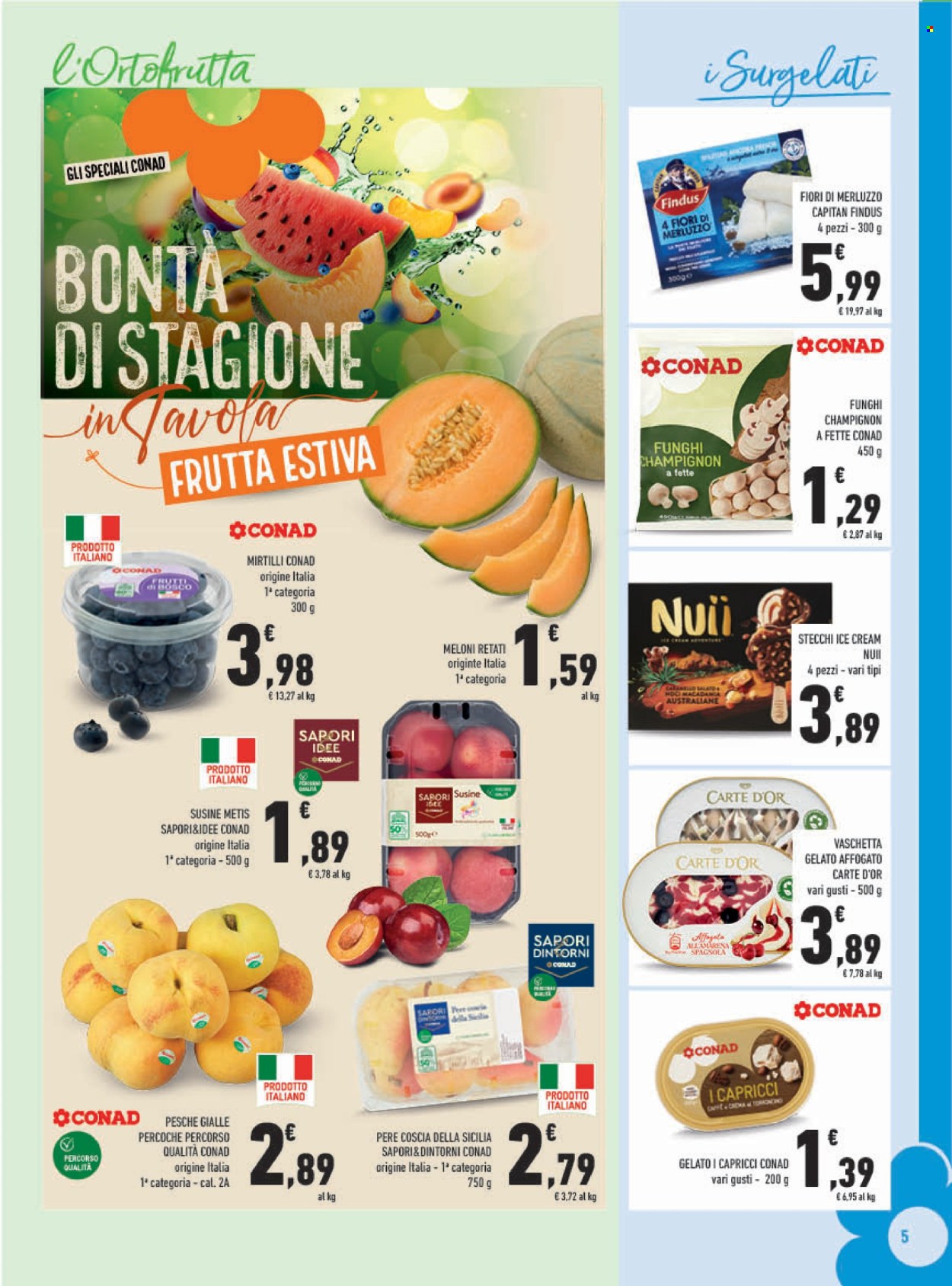 Leták Conad - 30.7.2025 - 10.8.2025. Strana 5