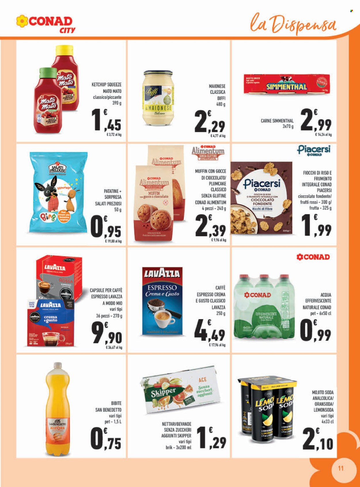 Leták Conad - 30.7.2025 - 10.8.2025. Strana 11