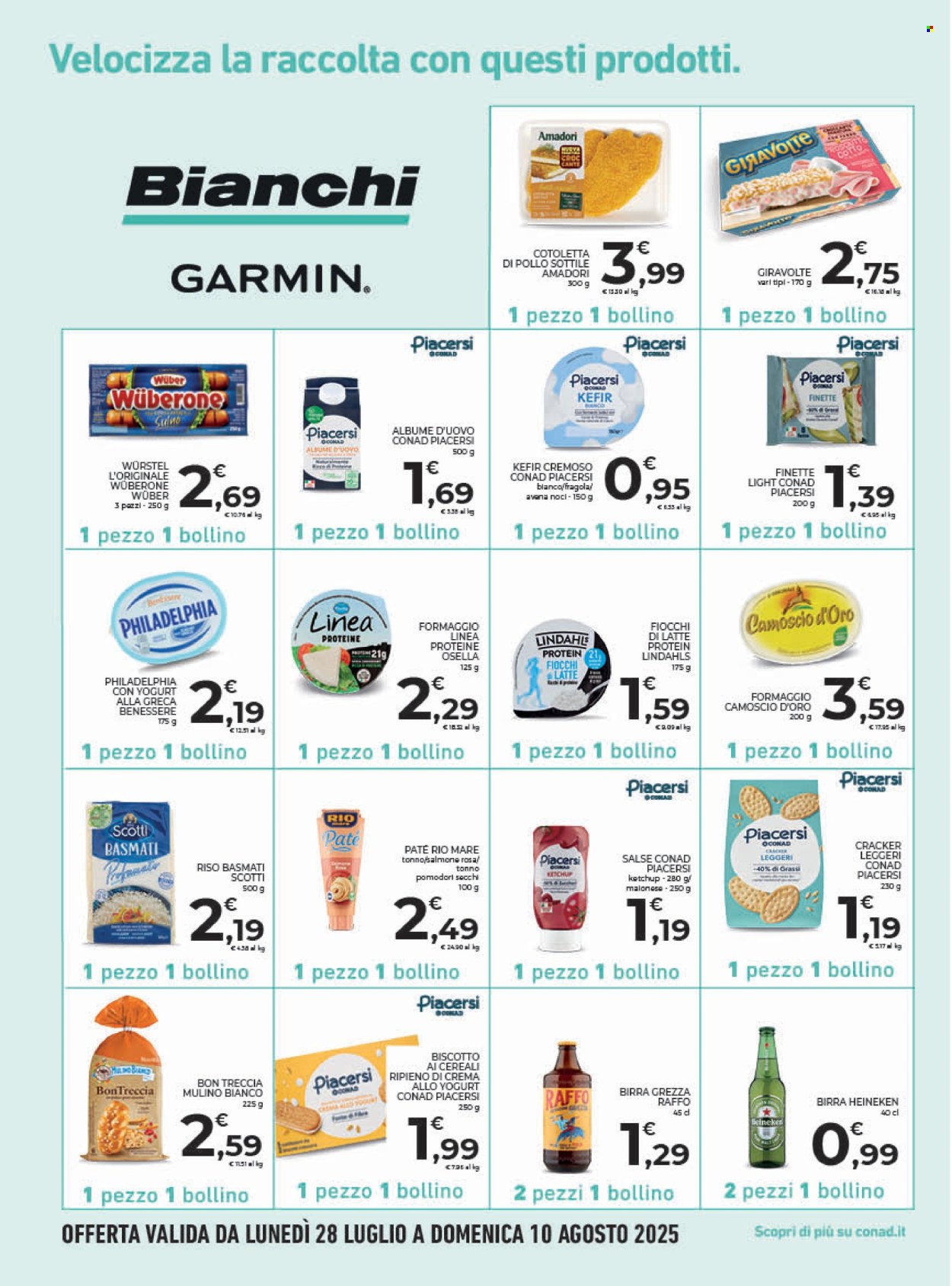 Leták Conad - 30.7.2025 - 10.8.2025. Strana 14