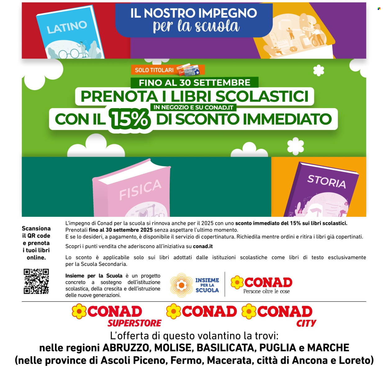 Volantino Conad - 30/7/2025 - 9/9/2025. Pagina 6