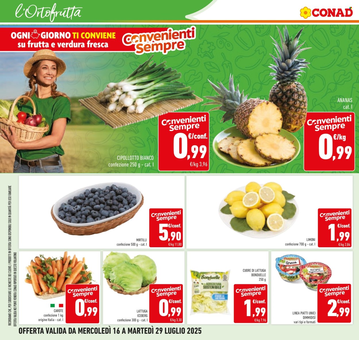 Leták Conad - 16.7.2025 - 29.7.2025. Strana 4