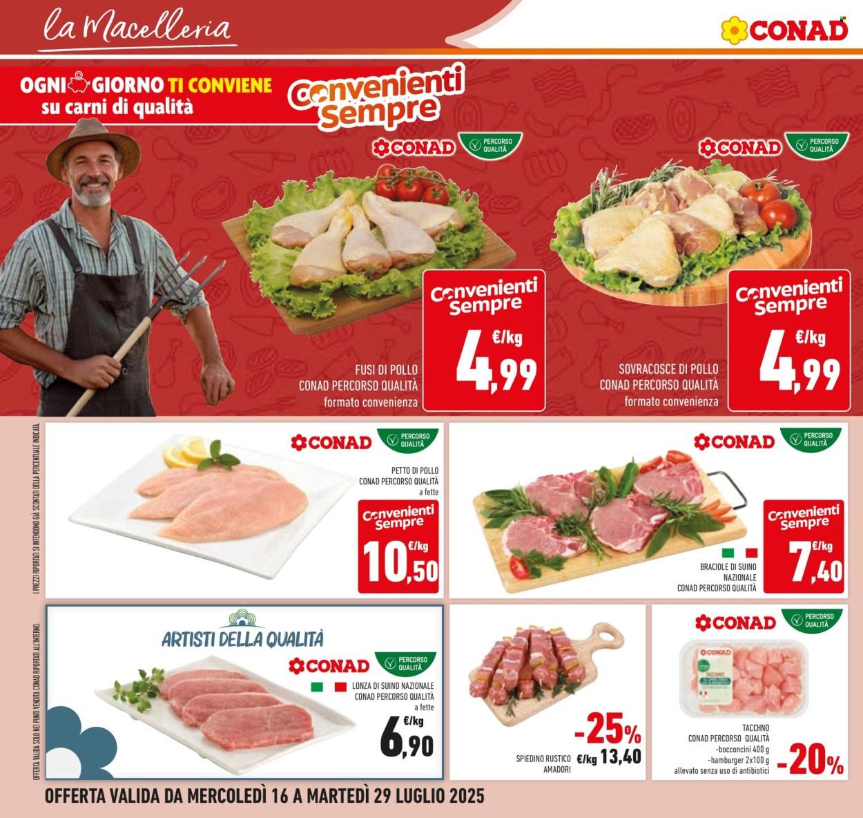 Leták Conad - 16.7.2025 - 29.7.2025. Strana 6