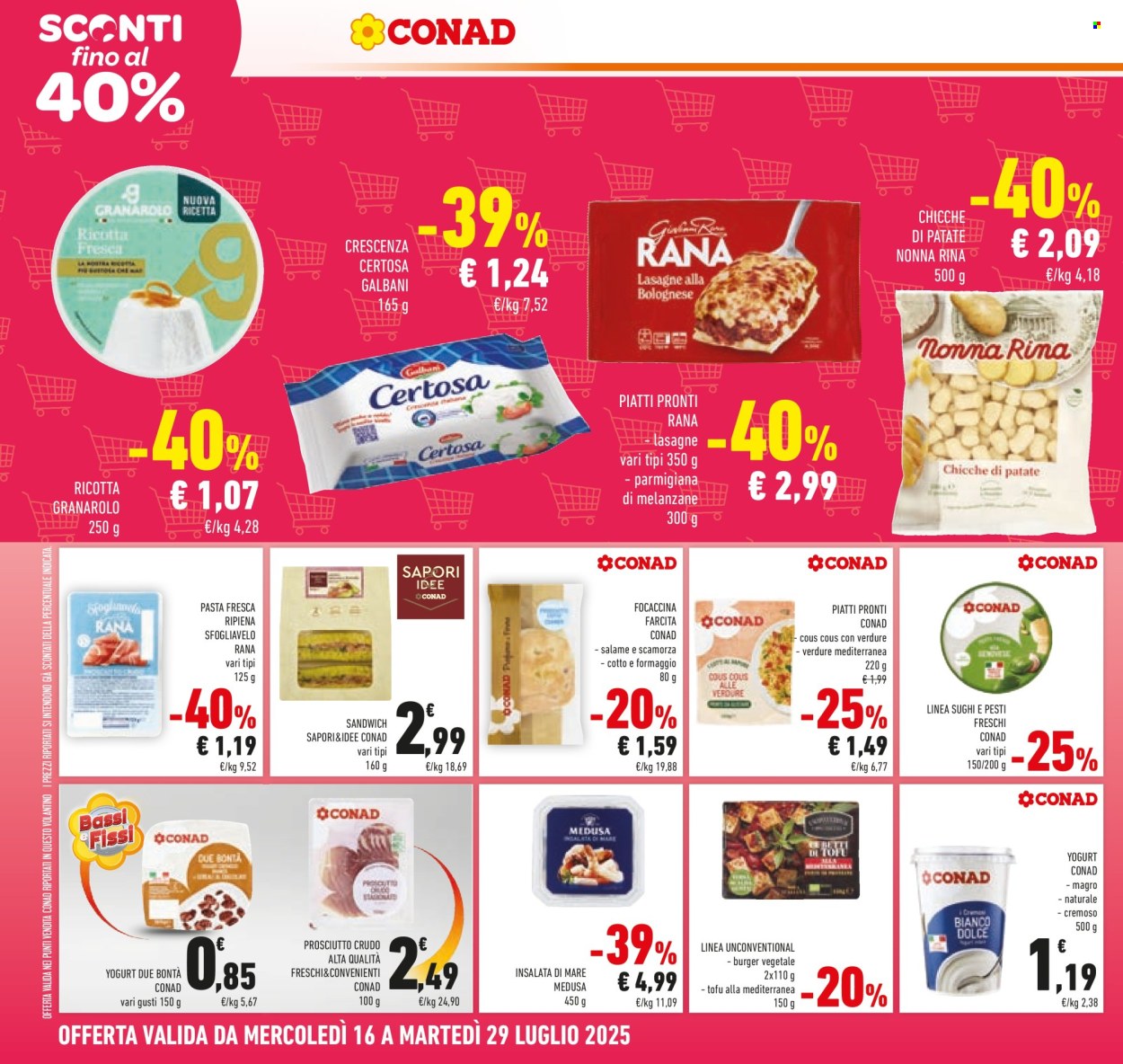 Leták Conad - 16.7.2025 - 29.7.2025. Strana 12