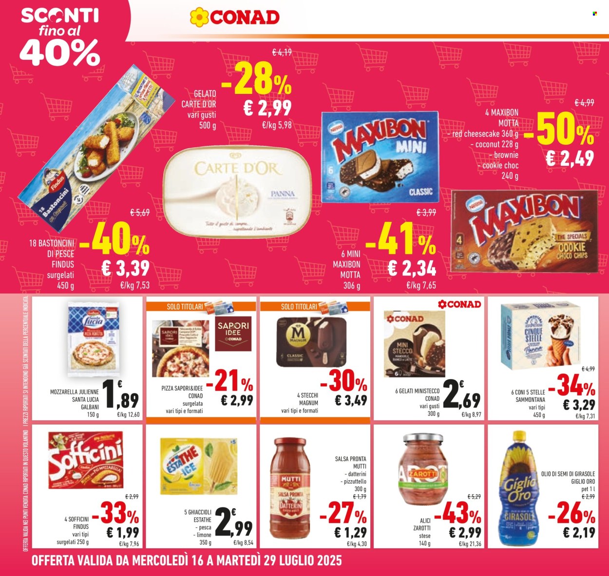 Leták Conad - 16.7.2025 - 29.7.2025. Strana 14