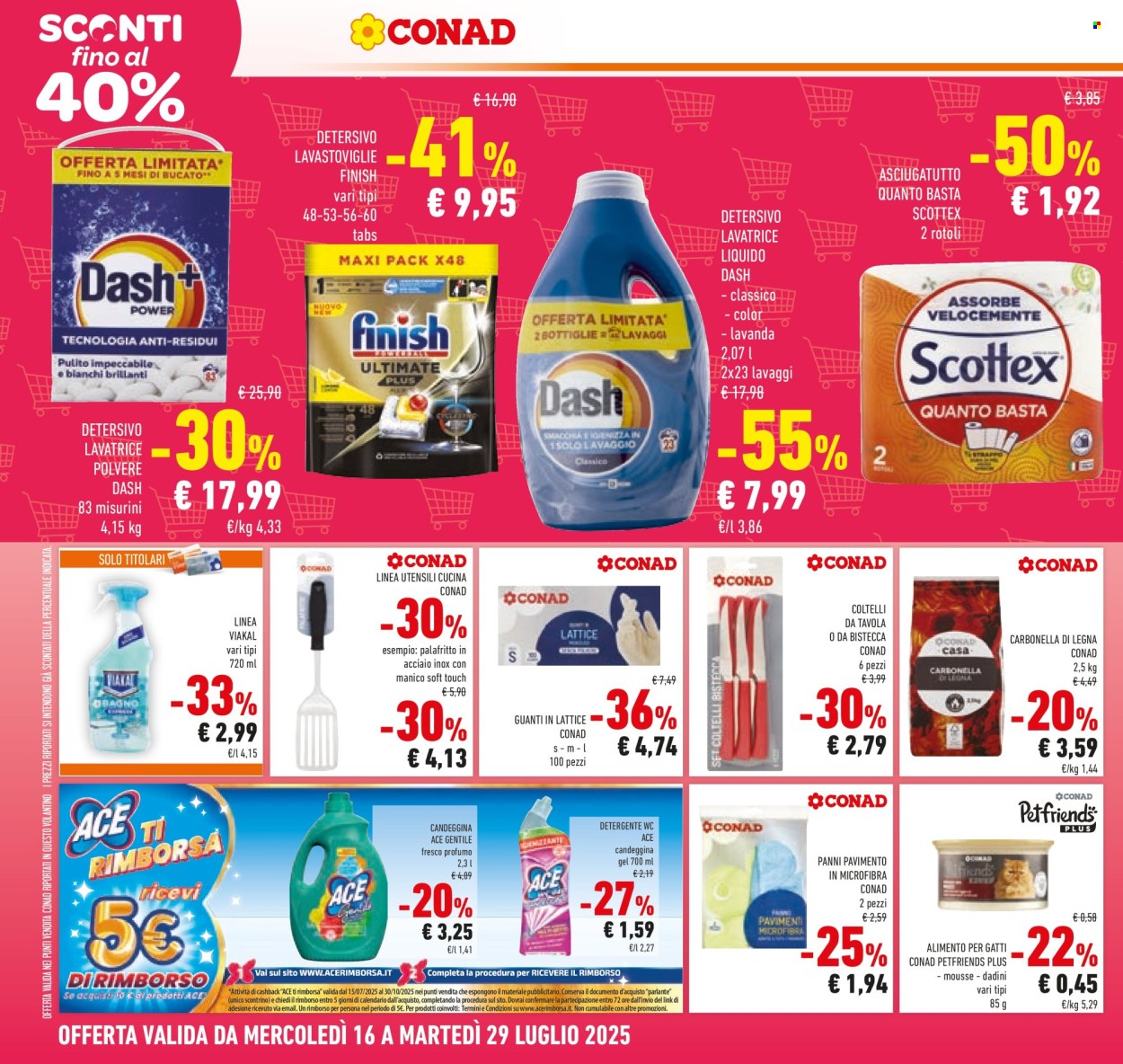 Leták Conad - 16.7.2025 - 29.7.2025. Strana 20
