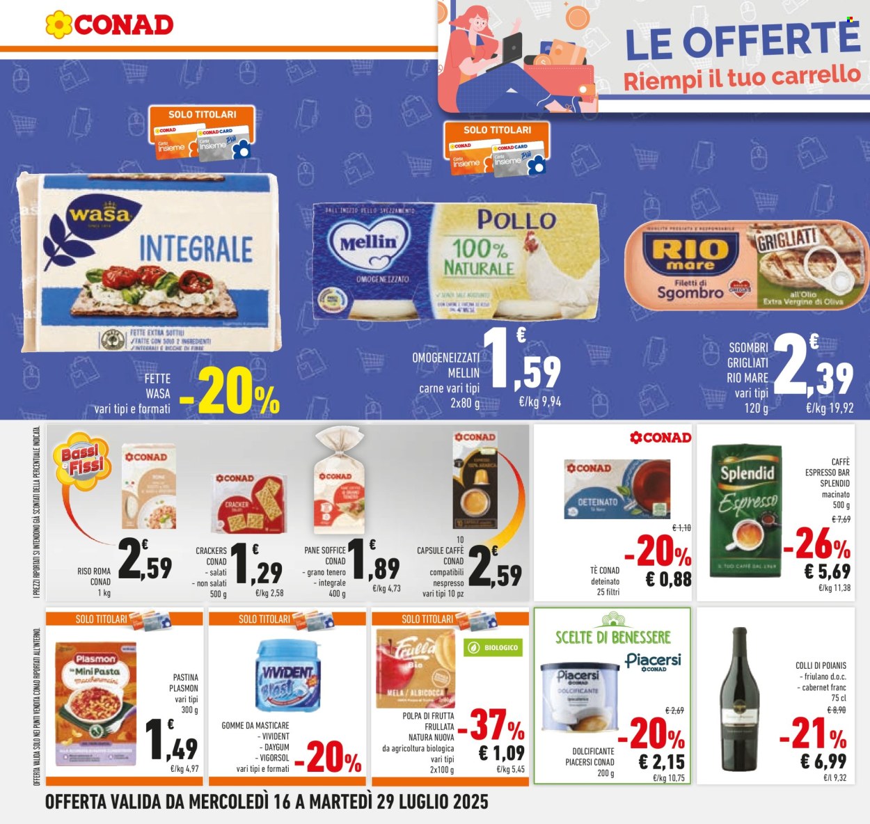 Leták Conad - 16.7.2025 - 29.7.2025. Strana 24