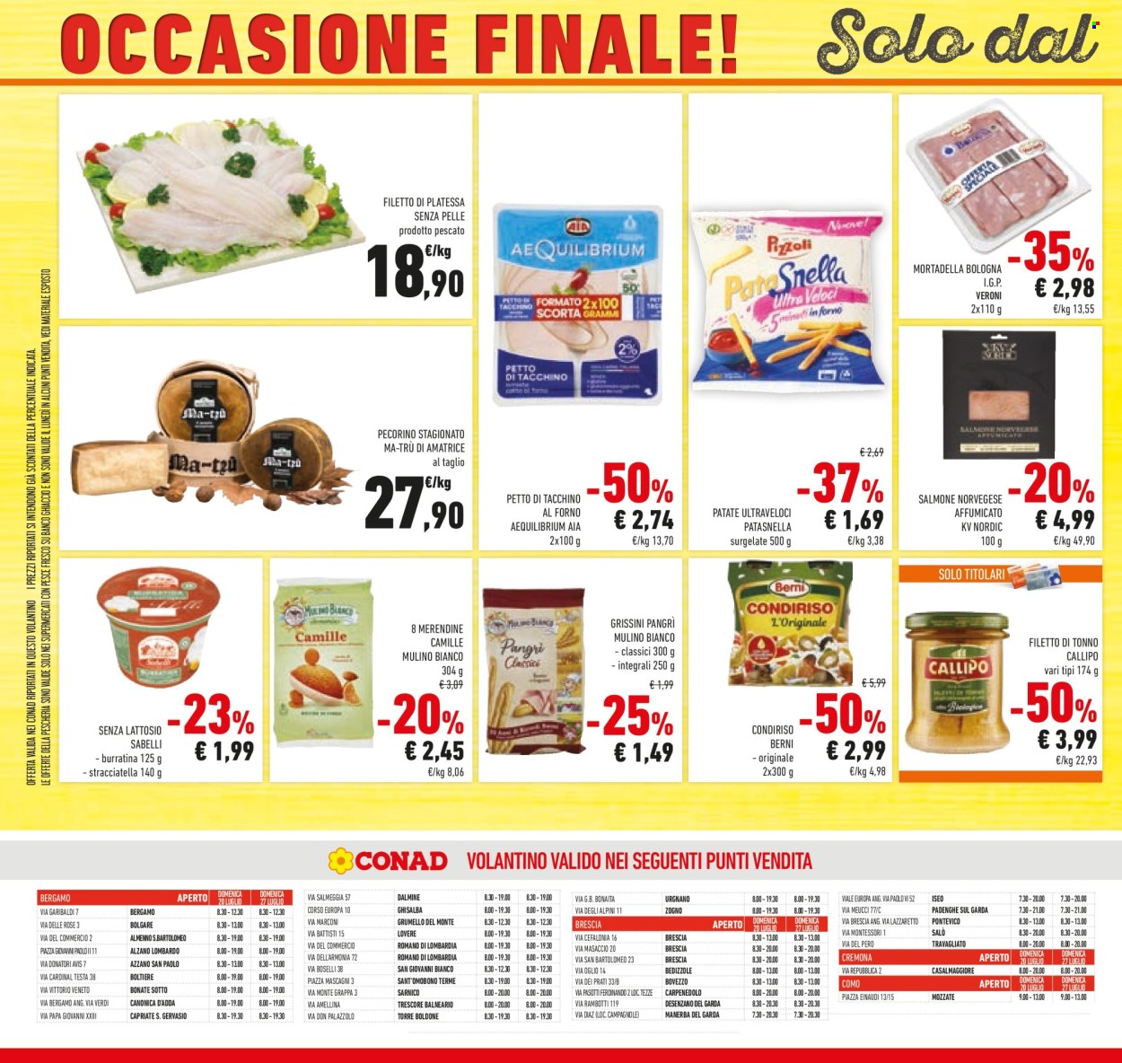 Leták Conad - 16.7.2025 - 29.7.2025. Strana 30