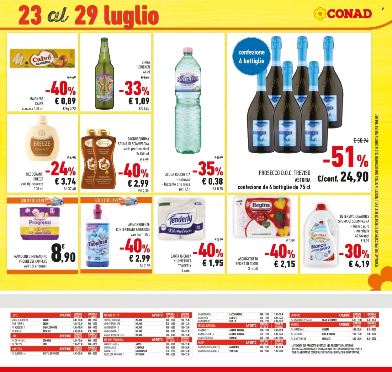 Leták Conad - 16.7.2025 - 29.7.2025. Strana 31