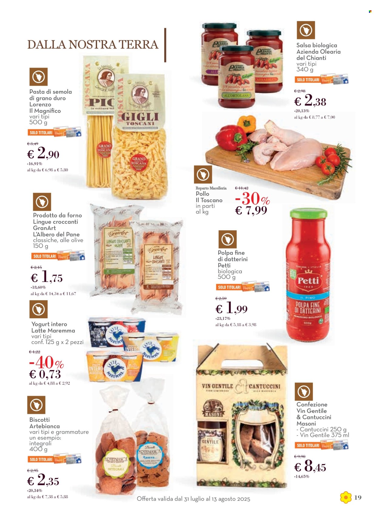 Leták Conad - 31.7.2025 - 13.8.2025. Strana 19