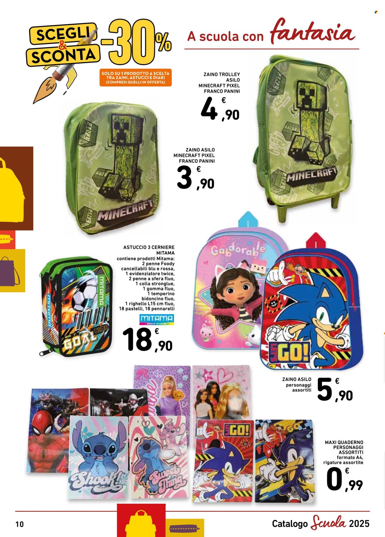 Leták Conad - 17.7.2025 - 30.9.2025. Strana 10