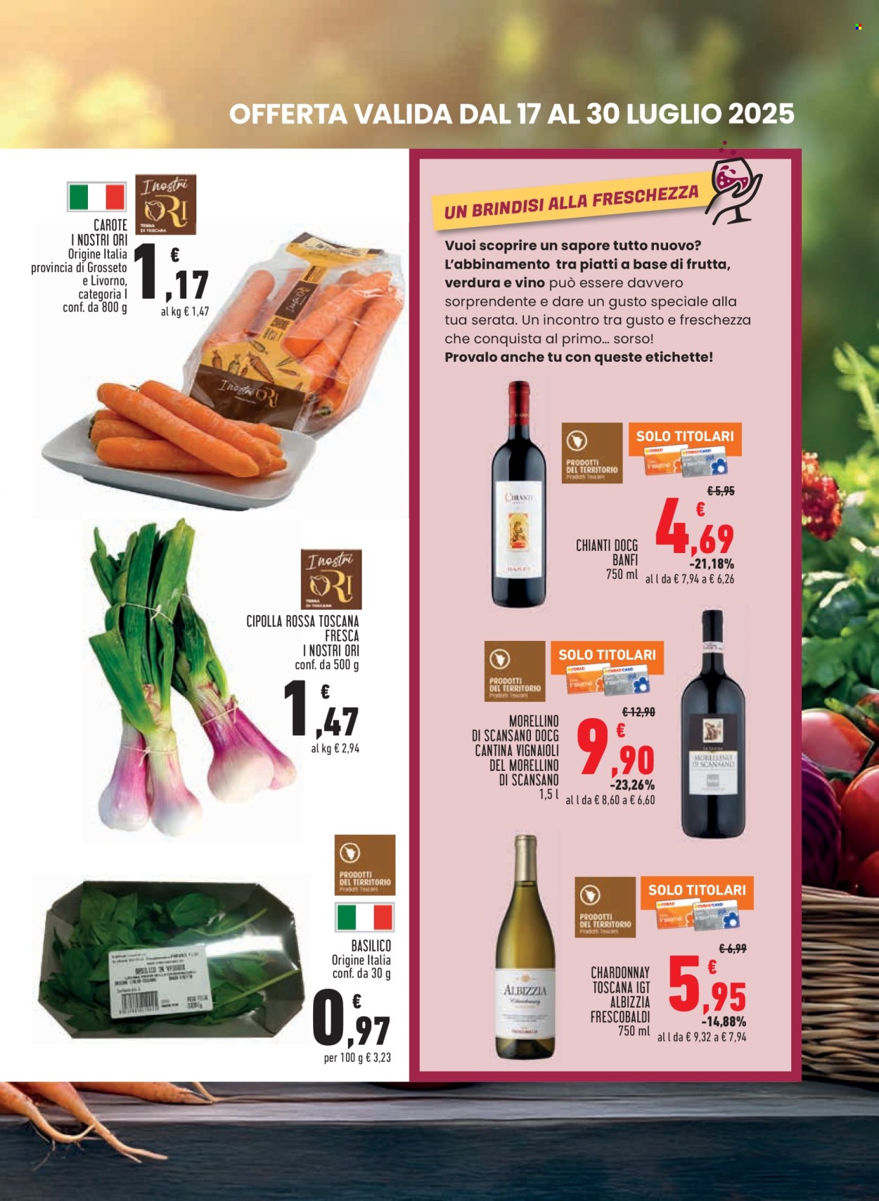 Volantino Conad - 17/7/2025 - 30/7/2025. Pagina 3