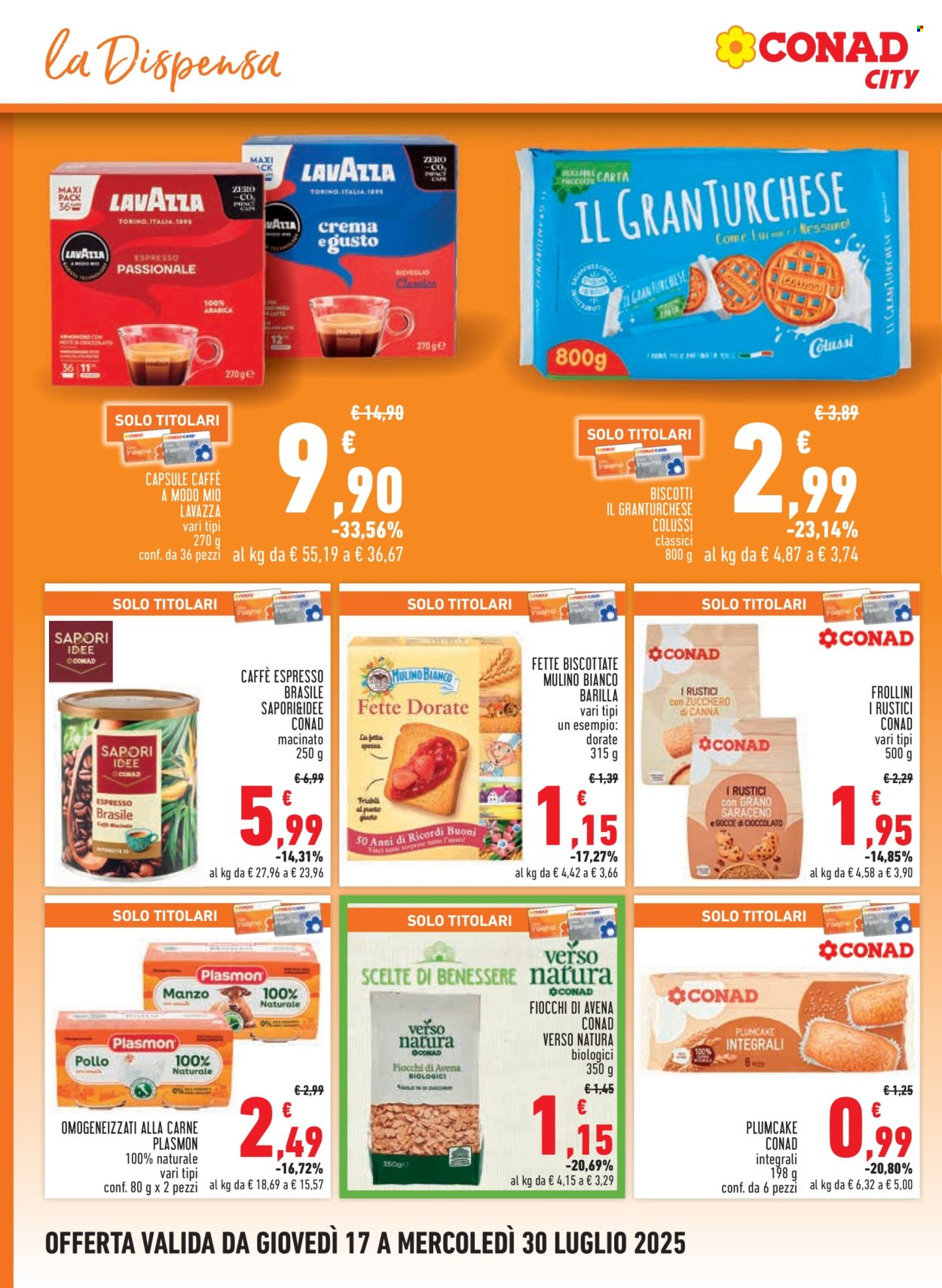 Leták Conad - 17.7.2025 - 30.7.2025. Strana 10