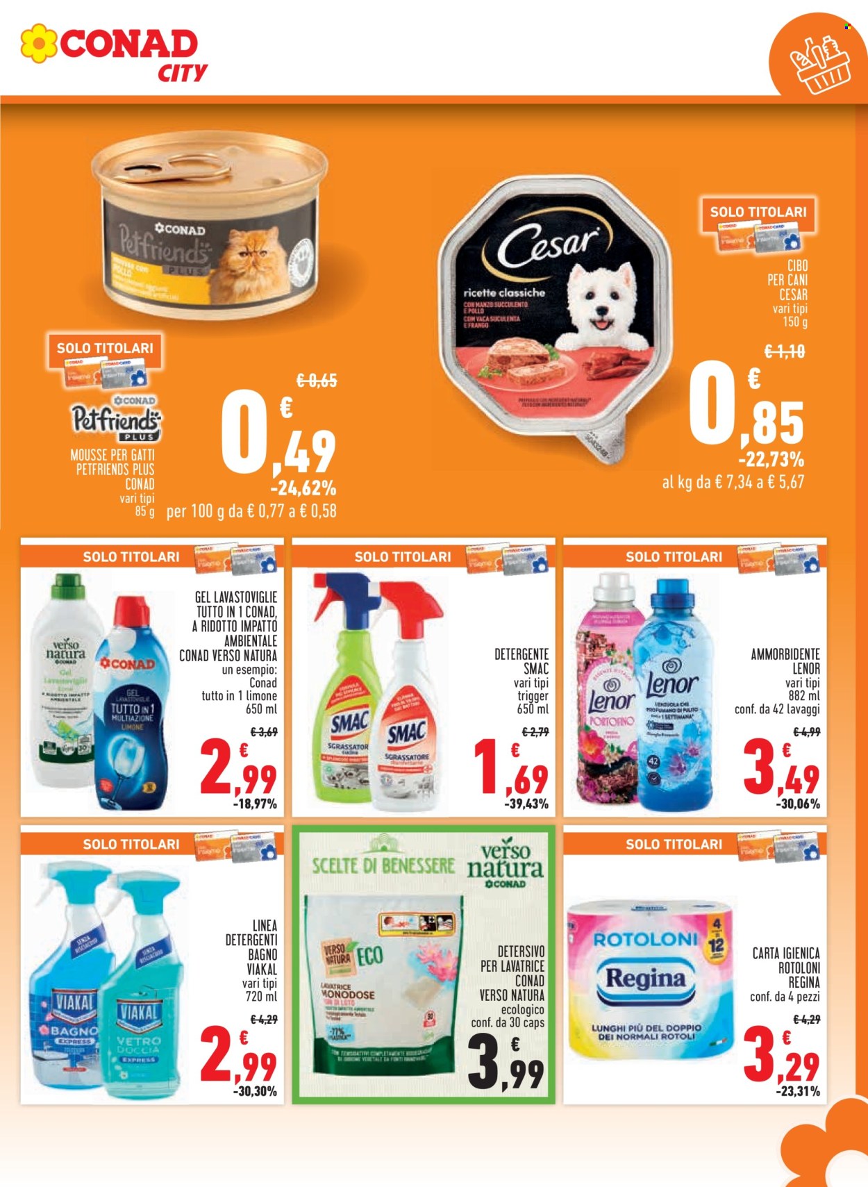 Volantino Conad - 17/7/2025 - 30/7/2025. Pagina 13