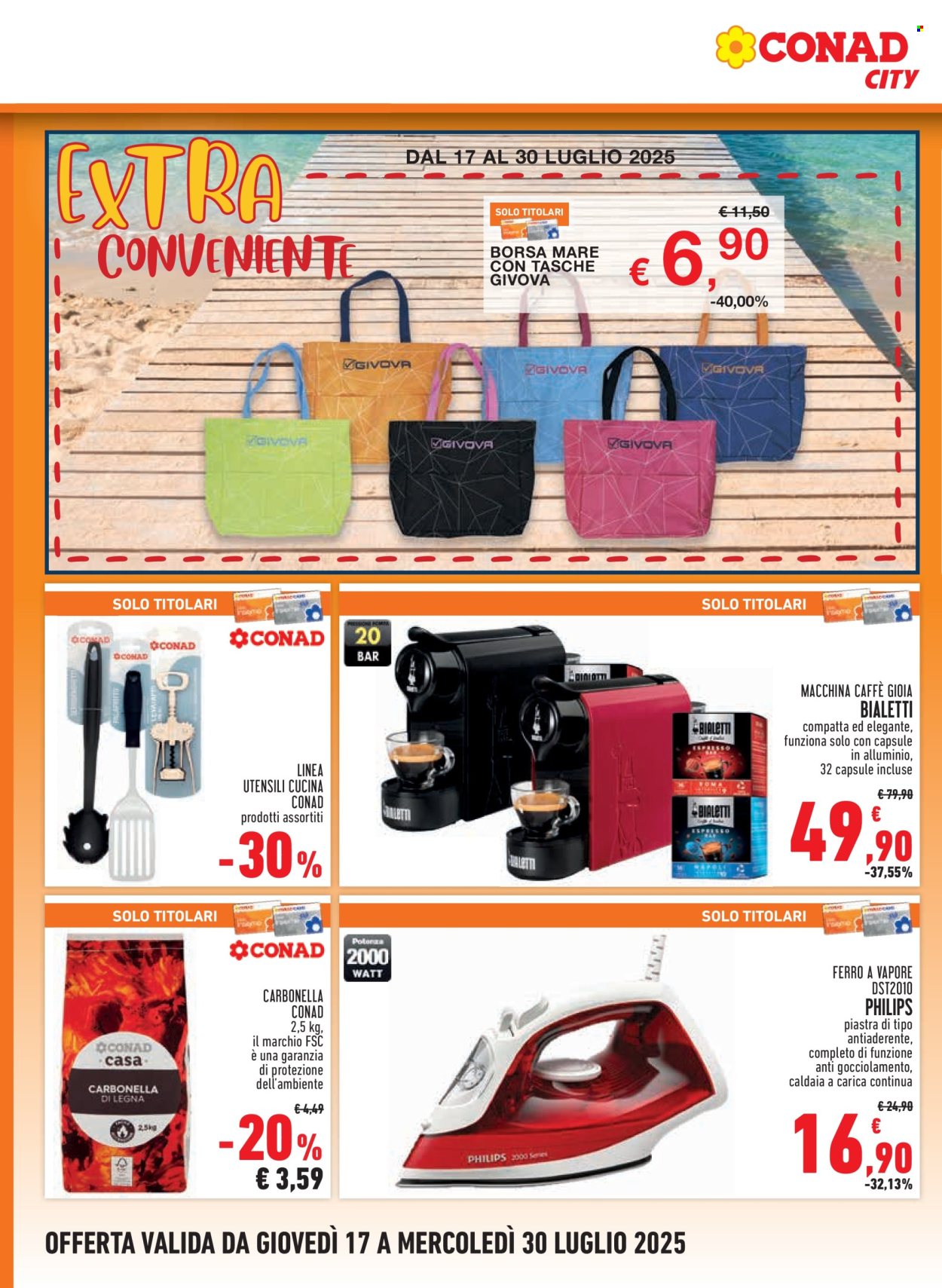 Volantino Conad - 17/7/2025 - 30/7/2025. Pagina 14
