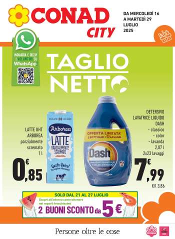 Volantino Conad - 16/7/2025 - 29/7/2025.