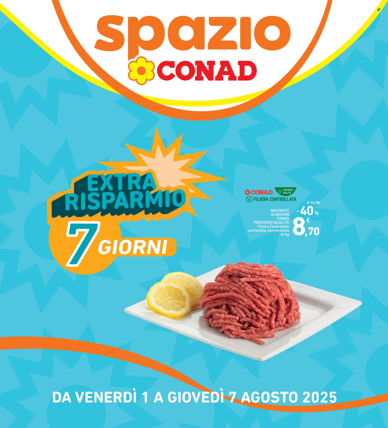 Volantino Spazio Conad - 25/7/2025 - 7/8/2025. Pagina 34