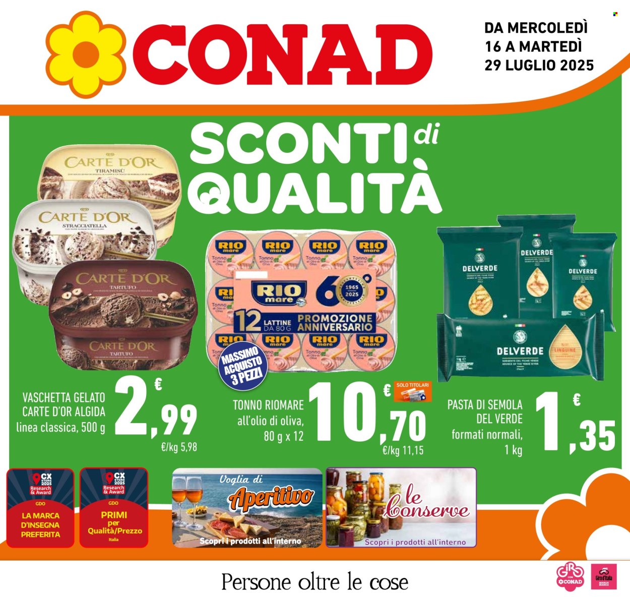 Leták Conad - 16.7.2025 - 29.7.2025. Strana 1