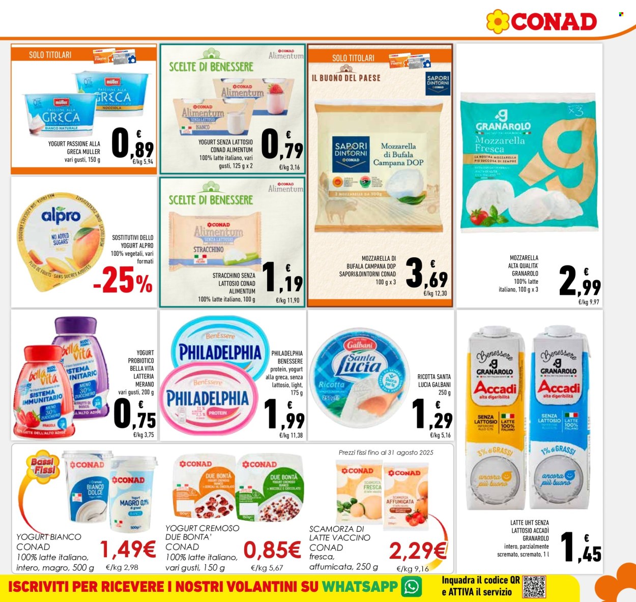 Leták Conad - 16.7.2025 - 29.7.2025. Strana 7