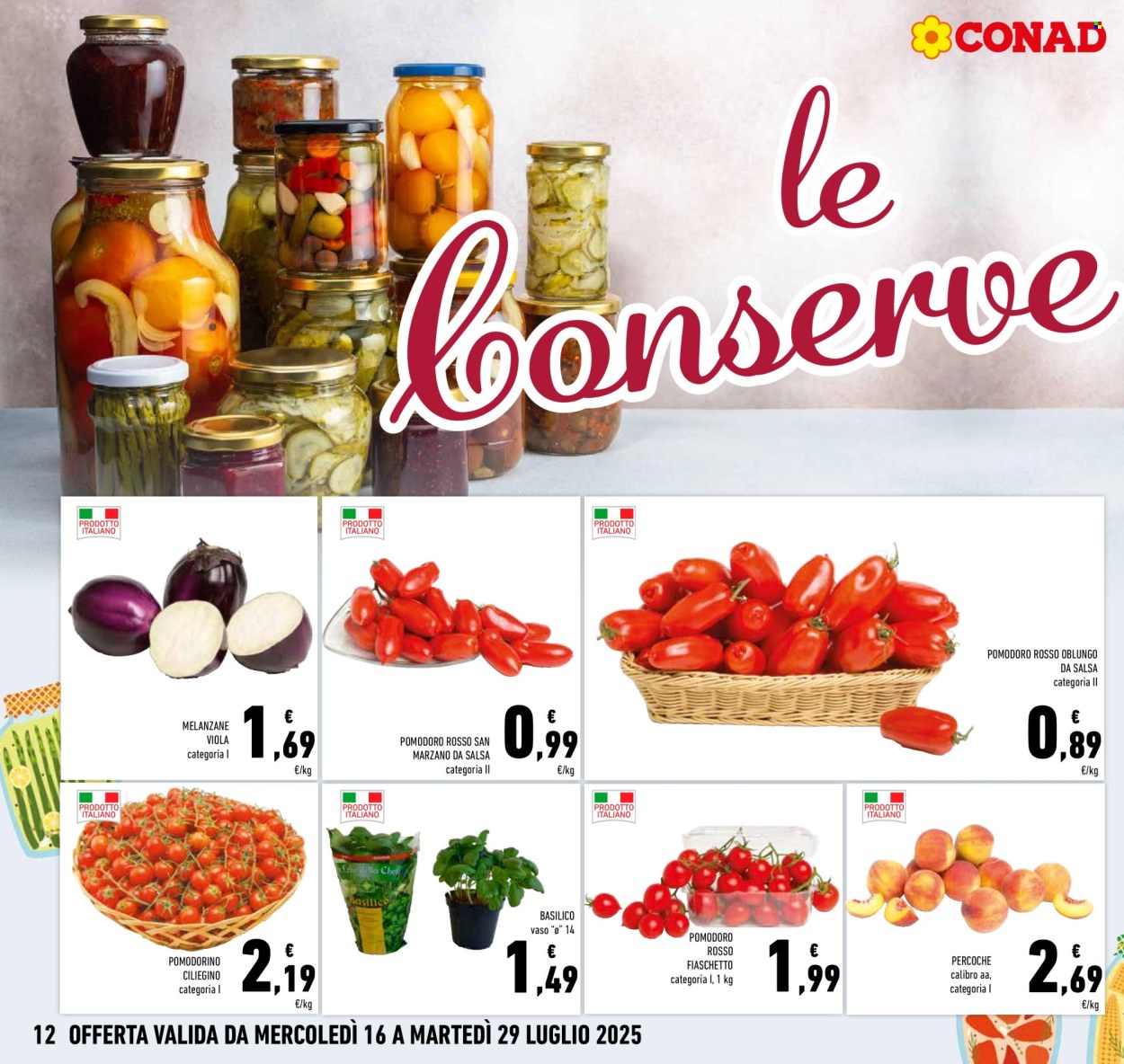 Leták Conad - 16.7.2025 - 29.7.2025. Strana 12