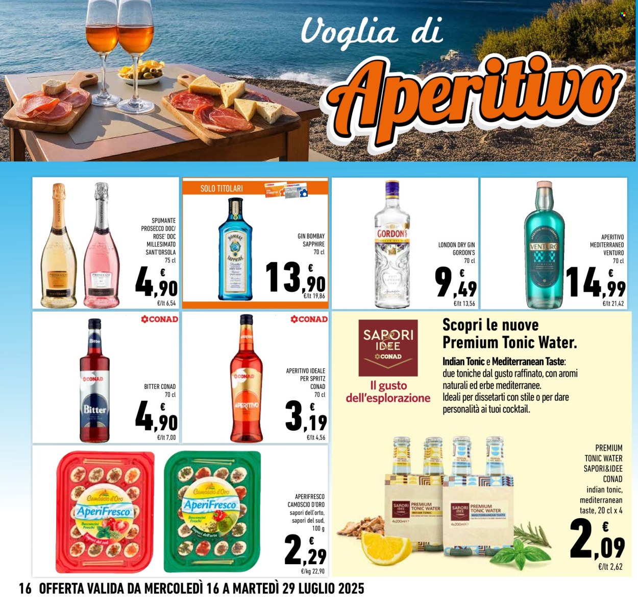 Leták Conad - 16.7.2025 - 29.7.2025. Strana 16
