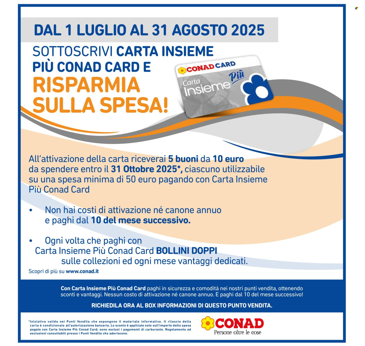 Leták Conad - 16.7.2025 - 29.7.2025. Strana 23