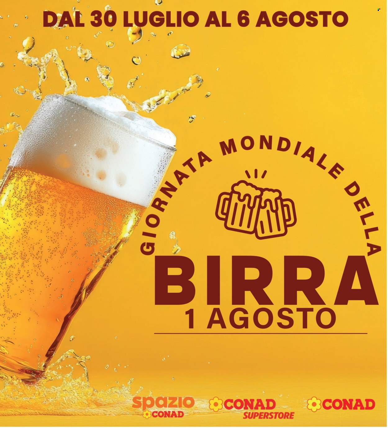 Leták Conad - 30.7.2025 - 6.8.2025. Strana 1