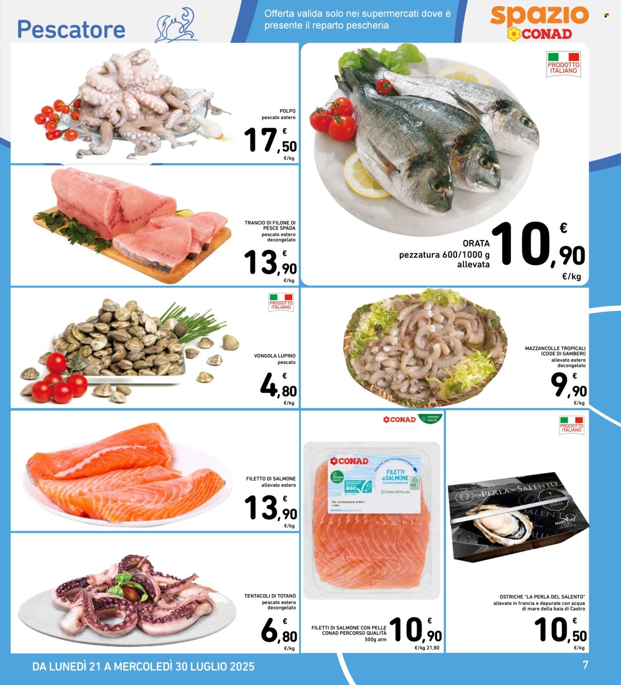 Volantino Spazio Conad - 21/7/2025 - 30/7/2025. Pagina 7