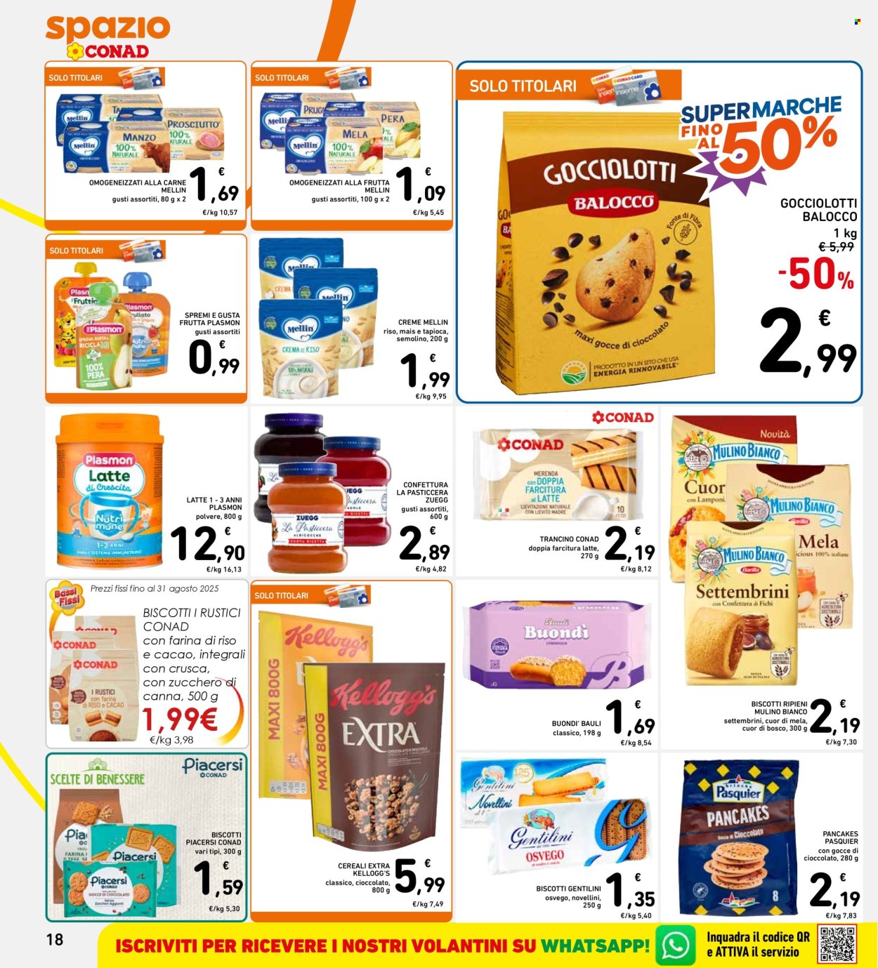 Volantino Spazio Conad - 21/7/2025 - 30/7/2025. Pagina 18