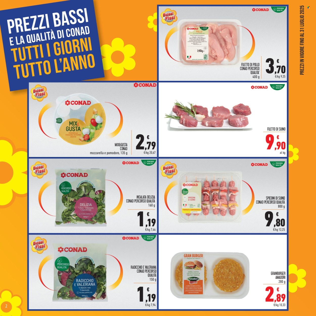 Volantino Spesa Facile Conad - 1/7/2025 - 31/7/2025. Pagina 2