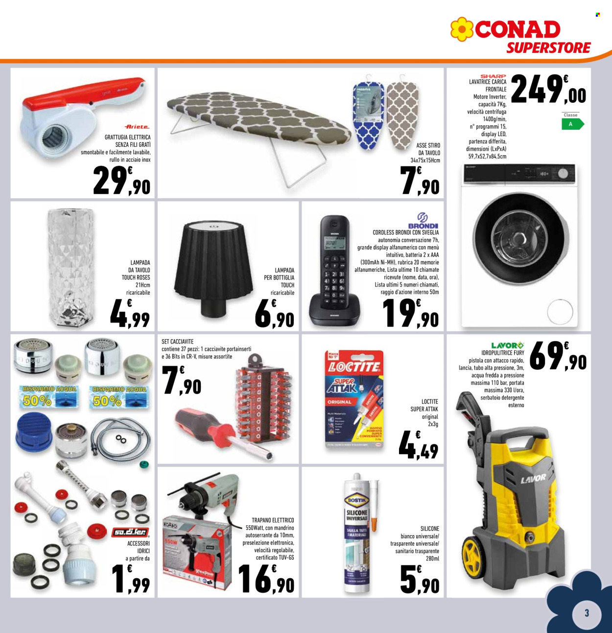 Leták Conad Superstore - 30.7.2025 - 10.8.2025. Strana 3