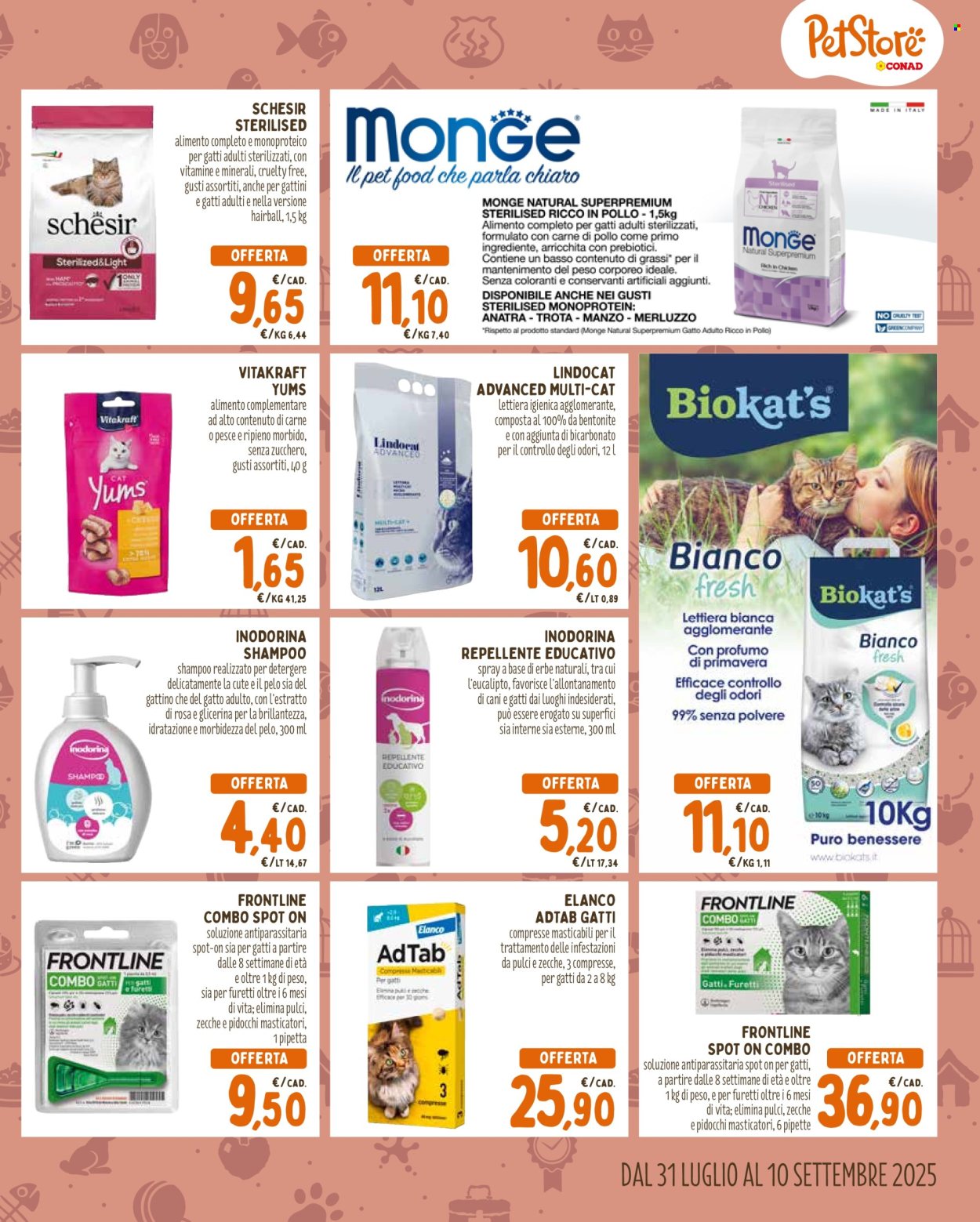 Leták Conad - 31.7.2025 - 10.9.2025. Strana 5