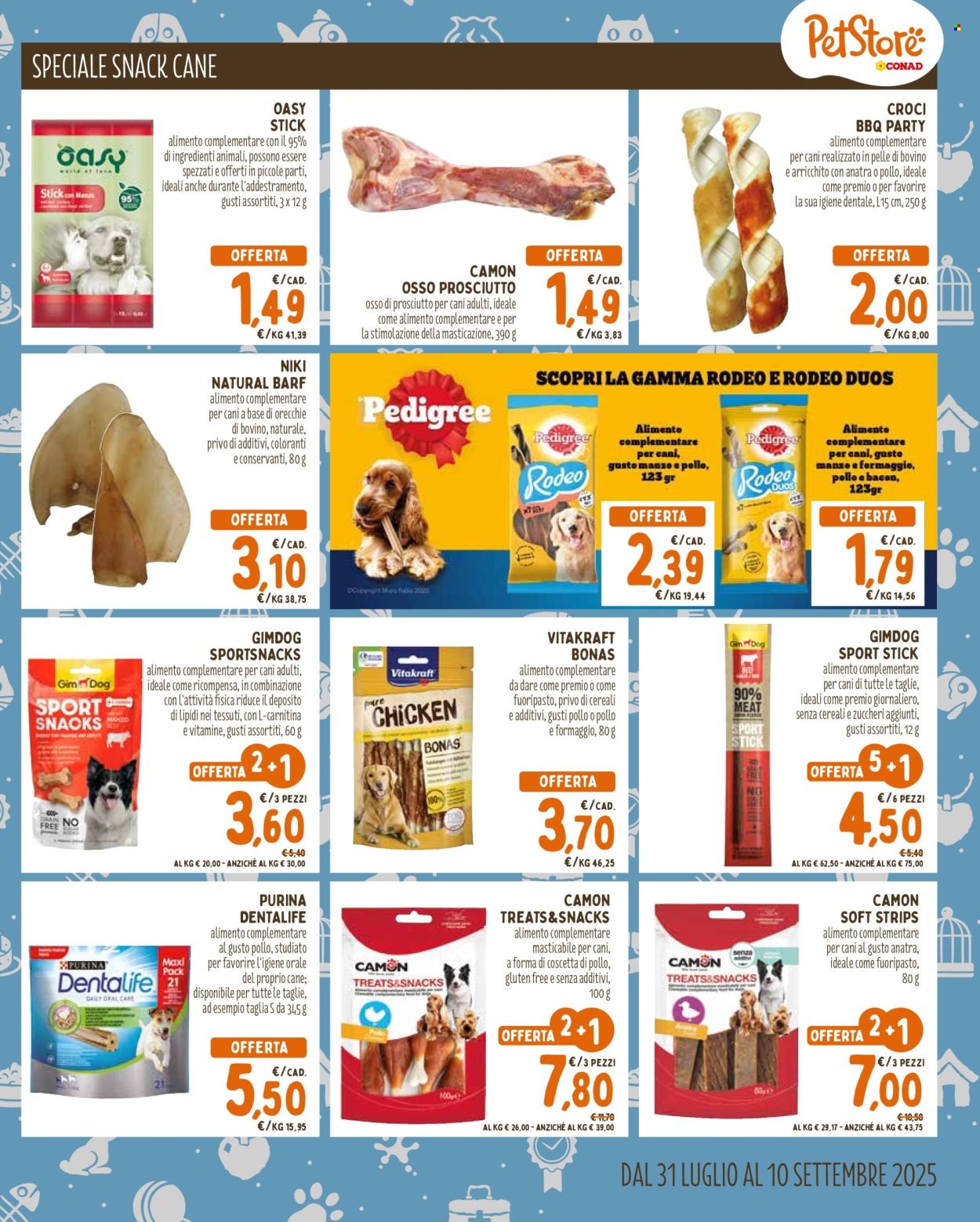 Leták Conad - 31.7.2025 - 10.9.2025. Strana 7