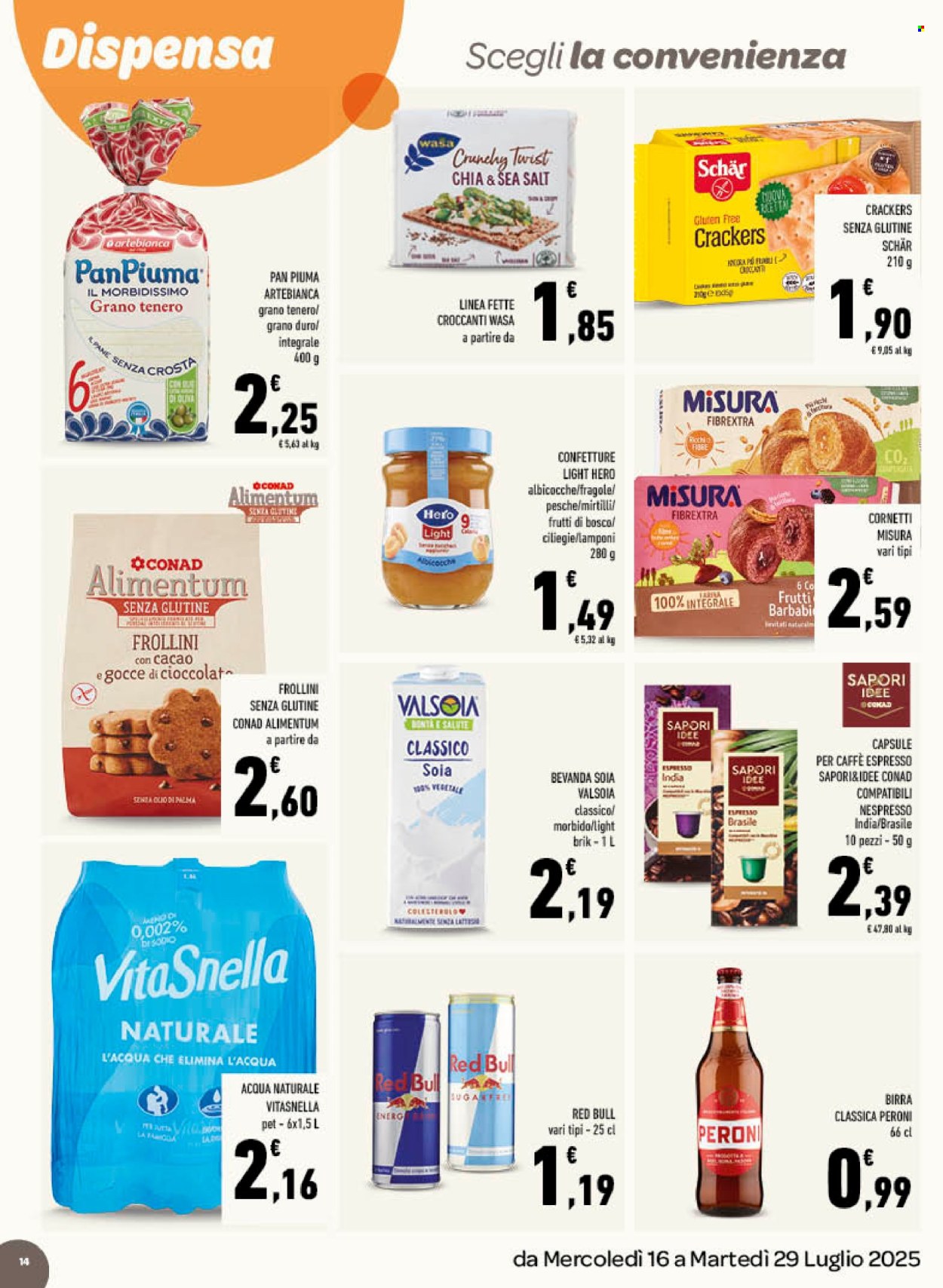 Leták TuDay Conad - 16.7.2025 - 29.7.2025. Strana 14