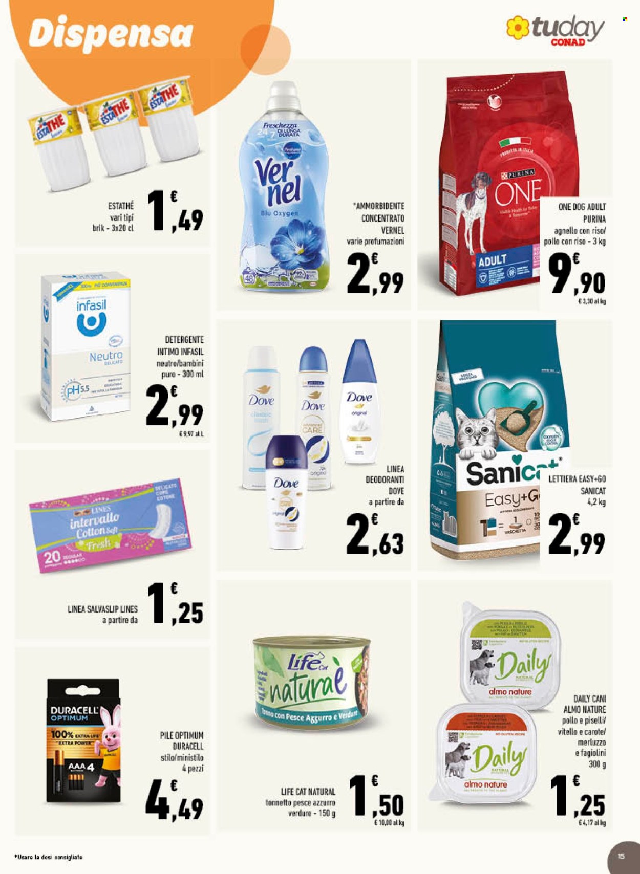 Leták TuDay Conad - 16.7.2025 - 29.7.2025. Strana 15