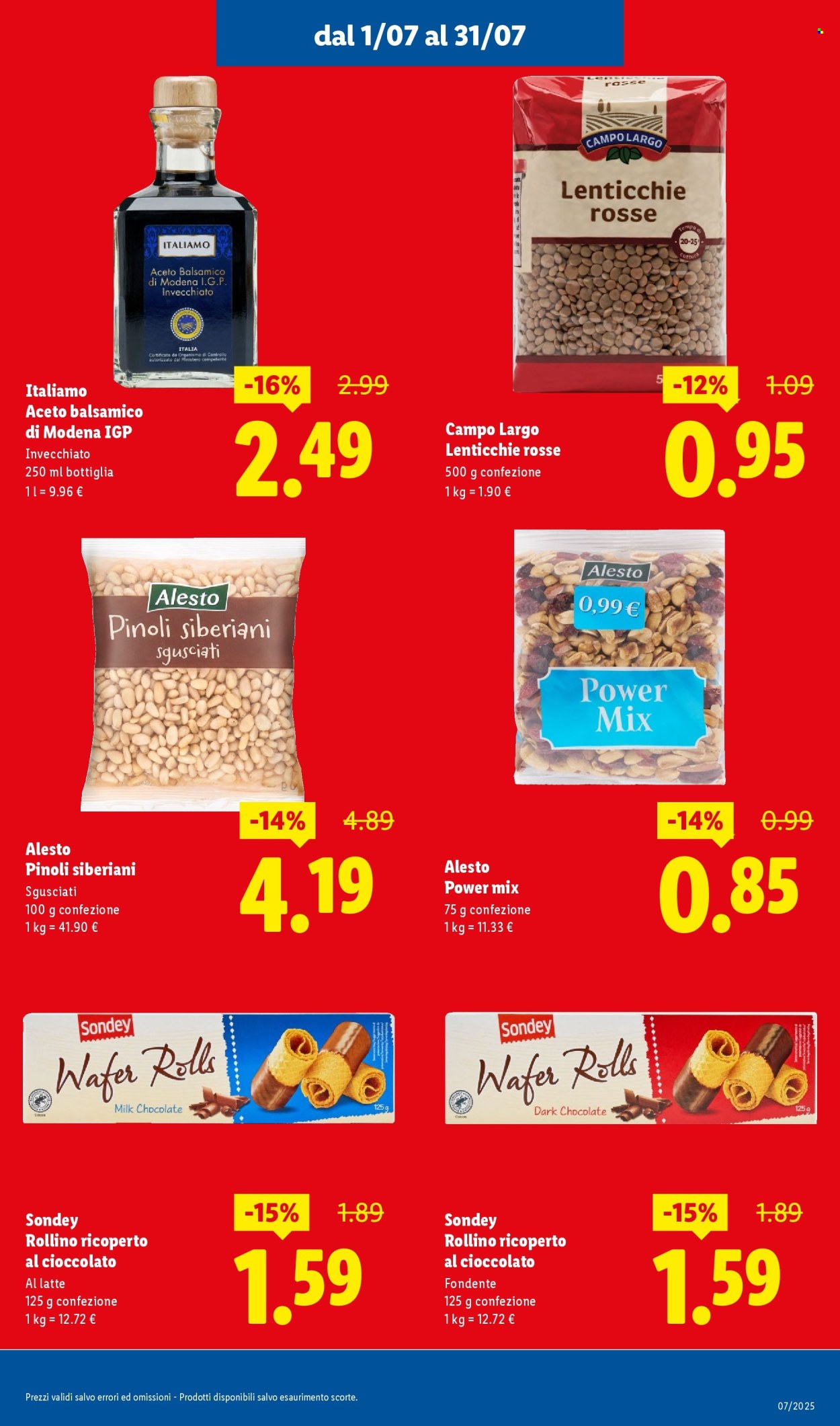 Volantino Lidl - 1/7/2025 - 31/7/2025. Pagina 9
